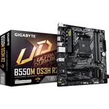 GIGABYTE B550M DS3H R2, Scheda madre Nero/grigio
