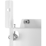 HAGOR 5761 Supporto per display espositivi 165,1 cm (65") Bianco bianco, 45 kg, 165,1 cm (65"), 400 x 400 mm