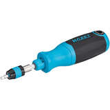 Hazet Cacciavite a cricchetto con punte 811R-3, Set di bit blu/Nero