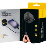 Intenso Adattatore di alimentazione W65ACIC GaN, Caricabatterie Nero