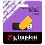 Kingston DTXS/512GB, Chiavetta USB Nero/Giallo