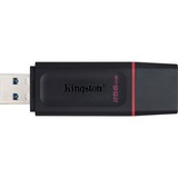 Kingston DataTraveler Exodia unità flash USB 256 GB USB tipo A 3.2 Gen 1 (3.1 Gen 1) Nero Nero/Rosso, 256 GB, USB tipo A, 3.2 Gen 1 (3.1 Gen 1), Cuffia, 11 g, Nero