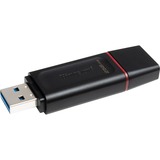 Kingston DataTraveler Exodia unità flash USB 256 GB USB tipo A 3.2 Gen 1 (3.1 Gen 1) Nero Nero/Rosso, 256 GB, USB tipo A, 3.2 Gen 1 (3.1 Gen 1), Cuffia, 11 g, Nero