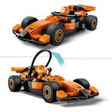 LEGO City 60442 Pilota e Monoposto McLaren F1, Modello di Macchina Giocattolo da Formula 1, Regalo Bambini 6+ Fan delle Auto, Giochi di costruzione Modello di Macchina Giocattolo da Formula 1, Regalo Bambini 6+ Fan delle Auto, Set da costruzione, 6 anno/i, Plastica, 86 pz, 142 g