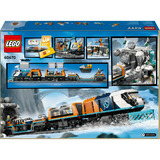 LEGO City 60470 Treno Espresso Artico degli Esploratori, Giocattolo Telecomandato con 22 Binari e 6 Minifigure, Idea Regalo 7+, Giochi di costruzione Giocattolo Telecomandato con 22 Binari e 6 Minifigure, Idea Regalo 7+, Set da costruzione, 7 anno/i, Plastica, 1517 pz, 3,82 kg