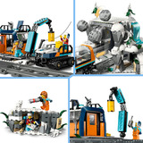 LEGO City Treno espresso artico degli esploratori, Giochi di costruzione Set da costruzione, 7 anno/i, Plastica, 1517 pz, 3,82 kg