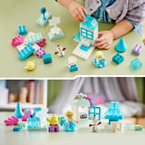 LEGO DUPLO Disney Frozen Scatola creativa con Elsa e Olaf, Giochi di costruzione 