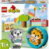 LEGO DUPLO Il mio primo cagnolino e gattino con suoni Set da costruzione, 1,5 anno/i, Plastica, 22 pz, 506 g