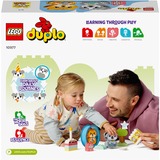 LEGO DUPLO Il mio primo cagnolino e gattino con suoni Set da costruzione, 1,5 anno/i, Plastica, 22 pz, 506 g