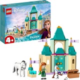 LEGO Disney Princess Divertimento al castello di Anna e Olaf Set da costruzione, 4 anno/i, Plastica, 108 pz, 361 g