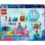 LEGO Disney Princess La Caverna di Cristallo di Ariel, Giochi di costruzione Set da costruzione, 4 anno/i, Plastica, 141 pz, 416 g