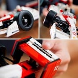 LEGO ICONS 10330 McLaren MP4/4 e Ayrton Senna, Modellino da Costruire di Auto da Corsa F1 con Minifigure, Regalo per Adulti, Giochi di costruzione Modellino da Costruire di Auto da Corsa F1 con Minifigure, Regalo per Adulti, Set da costruzione, 18 anno/i, Plastica, 693 pz, 993 g