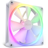 NZXT F140 RGB Case per computer Ventilatore 14 cm Bianco 1 pz bianco, Ventilatore, 14 cm, 500 Giri/min, 1800 Giri/min, 32,5 dB, 24,85 pdc/min