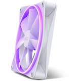 NZXT F140 RGB Case per computer Ventilatore 14 cm Bianco 1 pz bianco, Ventilatore, 14 cm, 500 Giri/min, 1800 Giri/min, 32,5 dB, 24,85 pdc/min