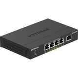 Netgear GS305PP Non gestito Gigabit Ethernet (10/100/1000) Supporto Power over Ethernet (PoE) Nero, Interruttore Nero, Non gestito, Gigabit Ethernet (10/100/1000), Full duplex, Supporto Power over Ethernet (PoE), Montabile a parete