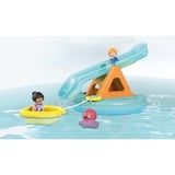 PLAYMOBIL Junior Aqua: Isola da bagno con scivolo d'acqua, Giochi di costruzione 