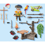 PLAYMOBIL Pirates Pirata con balestra, Giochi di costruzione 