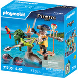 PLAYMOBIL Pirates Pirata con balestra, Giochi di costruzione 
