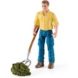 Schleich FARM WORLD Stazione di lavaggio mucche, Gioco figura Fattoria, Farm, Farm animals / farm toys, 3 anno/i, Multicolore