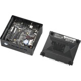 Shuttle Nano PC NA10H PC con dimensioni 1 l Nero 8845HS 3,8 GHz, Barebone Nero, PC con dimensioni 1 l, Mini PC barebone, DDR5-SDRAM, PCI Express, Collegamento ethernet LAN, 120 W
