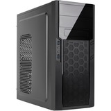 SilverStone PS13 Mini Tower Nero, Chassis Tower Nero, Mini Tower, PC, Nero, ATX, micro ATX, Plastica, Acciaio, Casa/ufficio