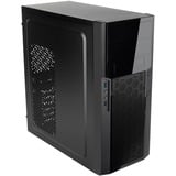 SilverStone PS13 Mini Tower Nero, Chassis Tower Nero, Mini Tower, PC, Nero, ATX, micro ATX, Plastica, Acciaio, Casa/ufficio