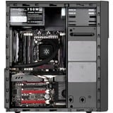 SilverStone PS13 Mini Tower Nero, Chassis Tower Nero, Mini Tower, PC, Nero, ATX, micro ATX, Plastica, Acciaio, Casa/ufficio