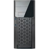 SilverStone PS13 Mini Tower Nero, Chassis Tower Nero, Mini Tower, PC, Nero, ATX, micro ATX, Plastica, Acciaio, Casa/ufficio