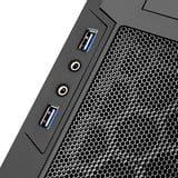 SilverStone PS13 Mini Tower Nero, Chassis Tower Nero, Mini Tower, PC, Nero, ATX, micro ATX, Plastica, Acciaio, Casa/ufficio