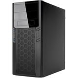 SilverStone PS13 Mini Tower Nero, Chassis Tower Nero, Mini Tower, PC, Nero, ATX, micro ATX, Plastica, Acciaio, Casa/ufficio
