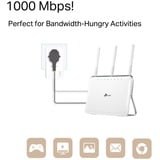 TP-Link TL-PA7019P KIT 1000 Mbit/s Collegamento ethernet LAN Bianco 2 pz, PowerLAN 1000 Mbit/s, IEEE 1901, IEEE 802.3, IEEE 802.3ab, IEEE 802.3u, Tipo E/F, Gigabit Ethernet, 10,100,1000 Mbit/s, HomePlug AV2