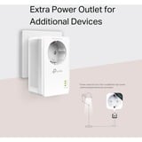 TP-Link TL-PA7019P KIT 1000 Mbit/s Collegamento ethernet LAN Bianco 2 pz, PowerLAN 1000 Mbit/s, IEEE 1901, IEEE 802.3, IEEE 802.3ab, IEEE 802.3u, Tipo E/F, Gigabit Ethernet, 10,100,1000 Mbit/s, HomePlug AV2