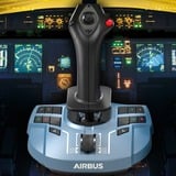 Thrustmaster TCA Sidestick X Airbus Edition Nero, Blu USB Flightstick Analogico/Digitale PC, Xbox Series S, Xbox Series X, Joystick Nero, Flightstick, PC, Xbox Series S, Xbox Series X, Pulsante Menu, Pulsante Condividi, Analogico/Digitale, Cablato, USB