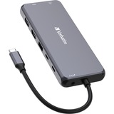Verbatim 32154, CMH-14, Docking station grigio