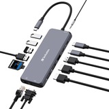 Verbatim 32154, CMH-14, Docking station grigio