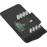 Wera Kraftform Kompakt 400 RA Set 2, con funzione a cricchetto, chiave combinata   Nero/Verde
