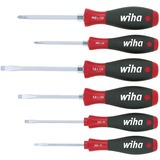 Wiha Set di cacciaviti SoftFinish, 6 pezzi, Cacciavite Nero/Rosso