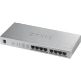 Zyxel GS1008HP Non gestito Gigabit Ethernet (10/100/1000) Supporto Power over Ethernet (PoE) Grigio, Interruttore grigio, Non gestito, Gigabit Ethernet (10/100/1000), Supporto Power over Ethernet (PoE)