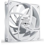 be quiet! Pure Wings 3 120mm PWM high-speed White Case per computer Ventilatore 12 cm Bianco 1 pz, Ventola bianco, Ventilatore, 12 cm, 2100 Giri/min, 101,2 m³/h, Bianco