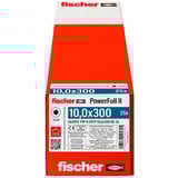 fischer Vite per legno PowerFull II 10,0x300 ZK TX VG 