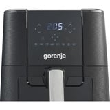 gorenje AF1350DWB Singolo 5,4 L Indipendente 1350 W Friggitrice ad aria calda Nero Nero, Friggitrice ad aria calda, 5,4 L, 80 °C, 200 °C, 60 min, Singolo