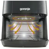 gorenje AF1350DWB Singolo 5,4 L Indipendente 1350 W Friggitrice ad aria calda Nero Nero, Friggitrice ad aria calda, 5,4 L, 80 °C, 200 °C, 60 min, Singolo