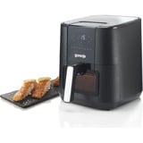 gorenje AF1350DWB Singolo 5,4 L Indipendente 1350 W Friggitrice ad aria calda Nero Nero, Friggitrice ad aria calda, 5,4 L, 80 °C, 200 °C, 60 min, Singolo