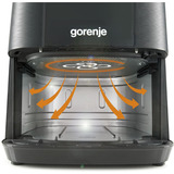 gorenje AF1350DWB, Friggitrice ad aria calda Nero