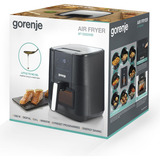gorenje AF1350DWB, Friggitrice ad aria calda Nero