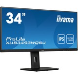 iiyama ProLite XUB3493WQSU-B5 Nero