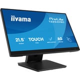 iiyama T2254MSC-B2AG, Monitor LED Nero (opaco)