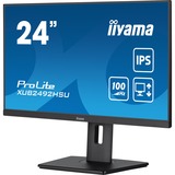 iiyama XUB2492HSU-B6, Monitor LED Nero (opaco)