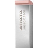 ADATA UR350-128G-RSR/BG, Chiavetta USB nichel/marrone
