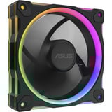 ASUS Prime MR120 Fan ARGB Black Case per computer Ventilatore 12 cm Nero, Ventola Nero, Ventilatore, 12 cm, Nero
